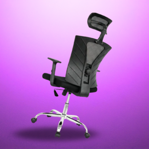 SILLA DE OFICINA LA URIBE PRESIDENTE PREMIUM | NEGRA