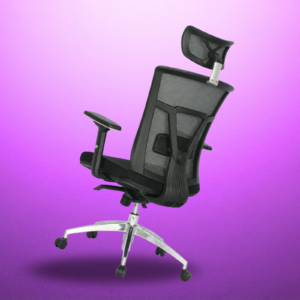 SILLA DE OFICINA RIO NEGRO PRESIDENTE PREMIUM | NEGRO - GRIS