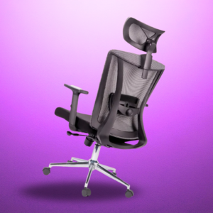 SILLA DE OFICINA CUNE PRESIDENTE PREMIUM | NEGRO - BLANCO