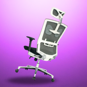 SILLA DE OFICINA MOMPOS PRESIDENTE PREMIUM | BLANCO