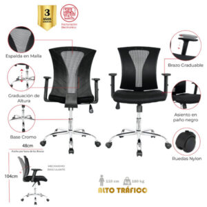 SILLA DE OFICINA GIRARDOT GERENTE