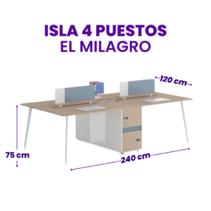 ISLA 4 PUESTOS EL MILAGRO