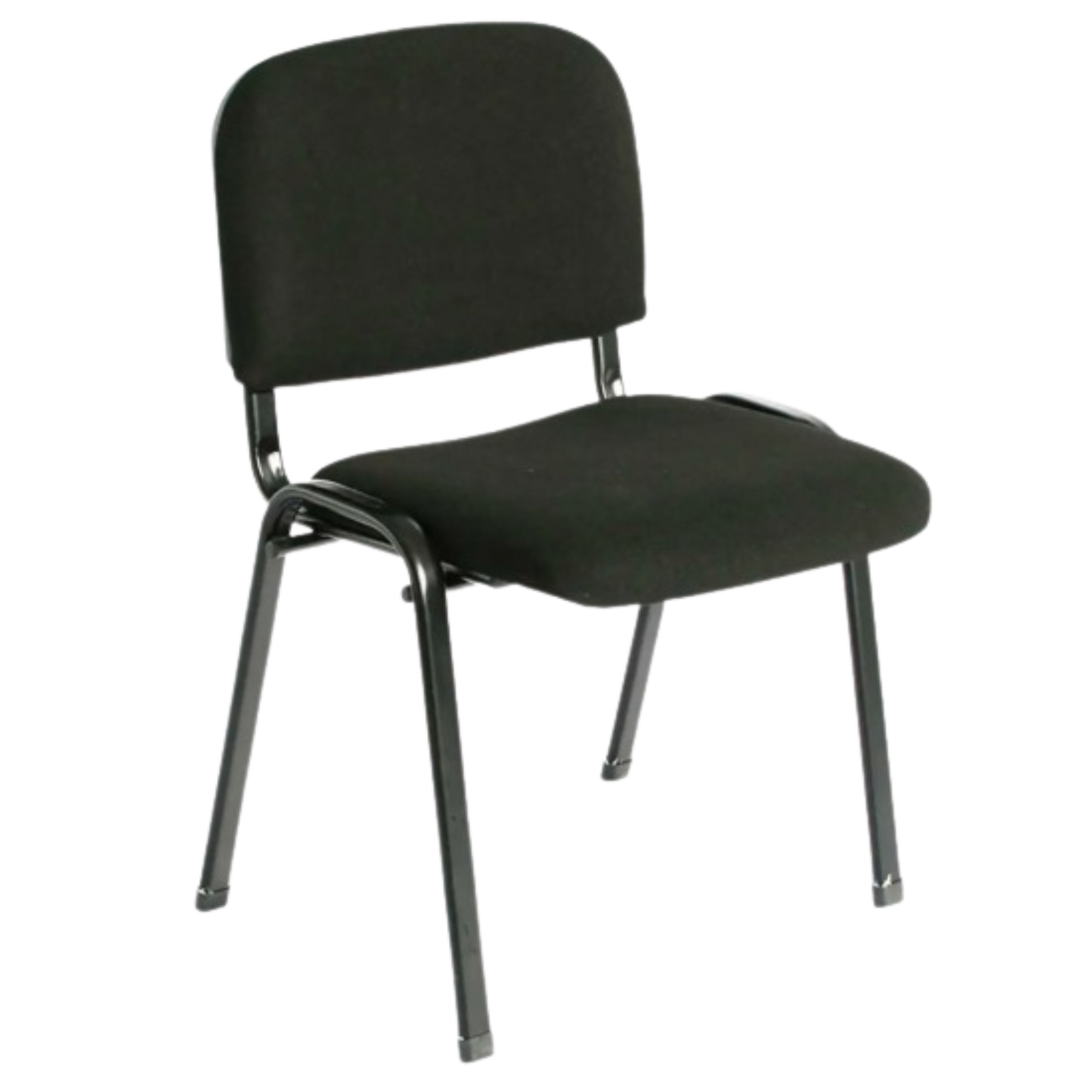 SILLA COCUY INTERLOCUTORA | TAPIZADA NEGRO ASIENTO Y ESPALDA