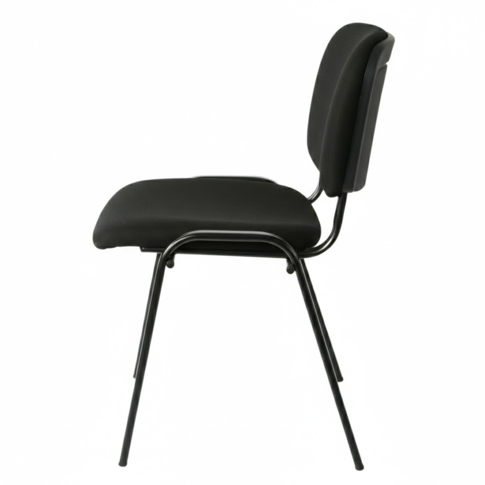 SILLA COCUY INTERLOCUTORA | TAPIZADA NEGRO ASIENTO Y ESPALDA - Imagen 2