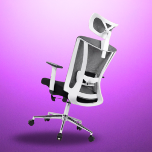 SILLA DE OFICINA CUNE PRESIDENTE PREMIUM | GRIS - BLANCO