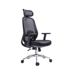 SILLA DE OFICINA COROZAL PRESIDENTE PREMIUM | NEGRO