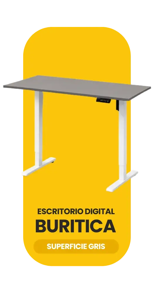 Escritorio Digital Buritica superficie gris