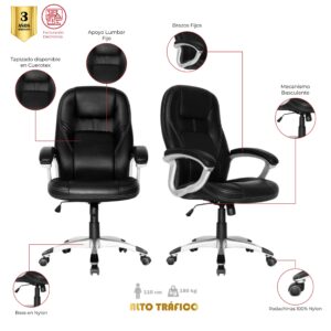 SILLA DE OFICINA GAMARRA | CUERO SINTETICO